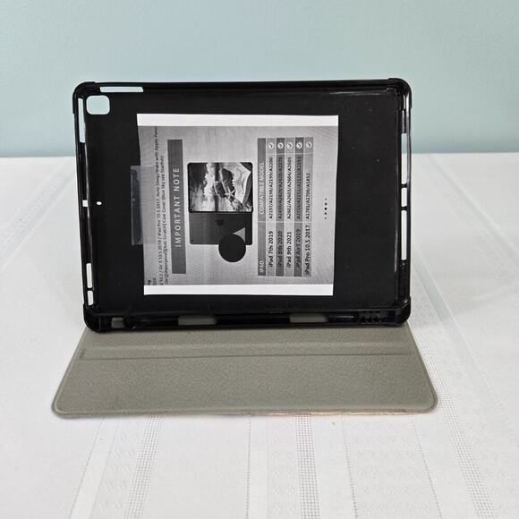 IPad Pro or Air Tablet Case Full Cover with Lid Beach Theme Front & Back - Picture 6 of 8